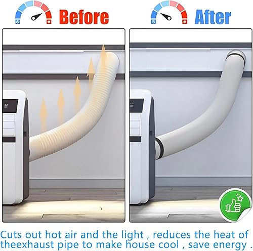 Miniatura 6 de Cubierta de protección de manguera de aire acondicionado, cubierta de manguera de aire acondicionado, cubierta de manguera de aire acondicionado