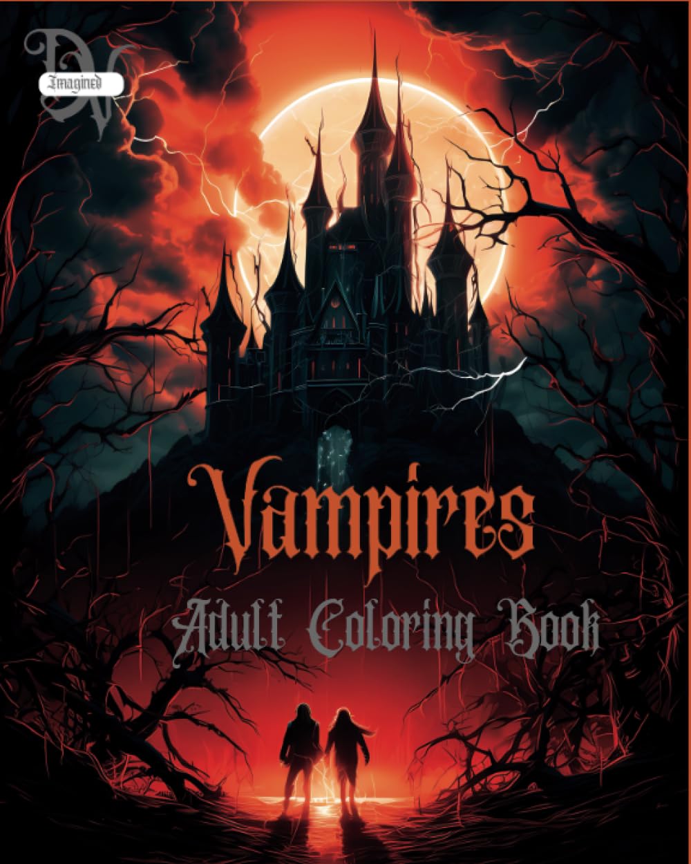 Vampires Adult Coloring Book