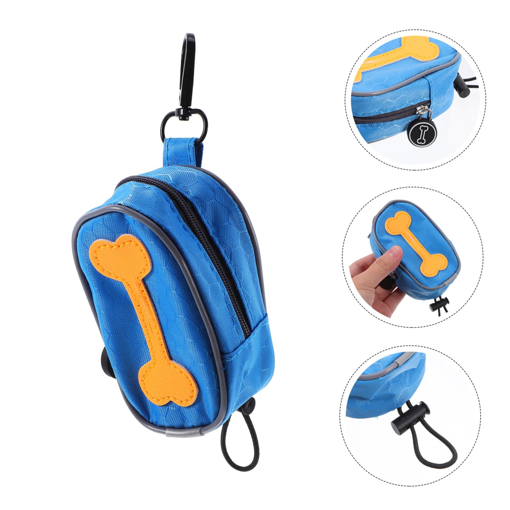 Gatuida 8rollos Bolsas De Para Excrementos De Mascotas Bolsa Con Para Correa Desechables Para Pasear Perros