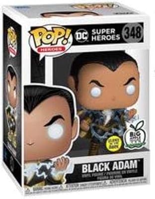 Funko DC Heroes Pop! Black Adam (Glow-in-The-Dark) Exclusive #348