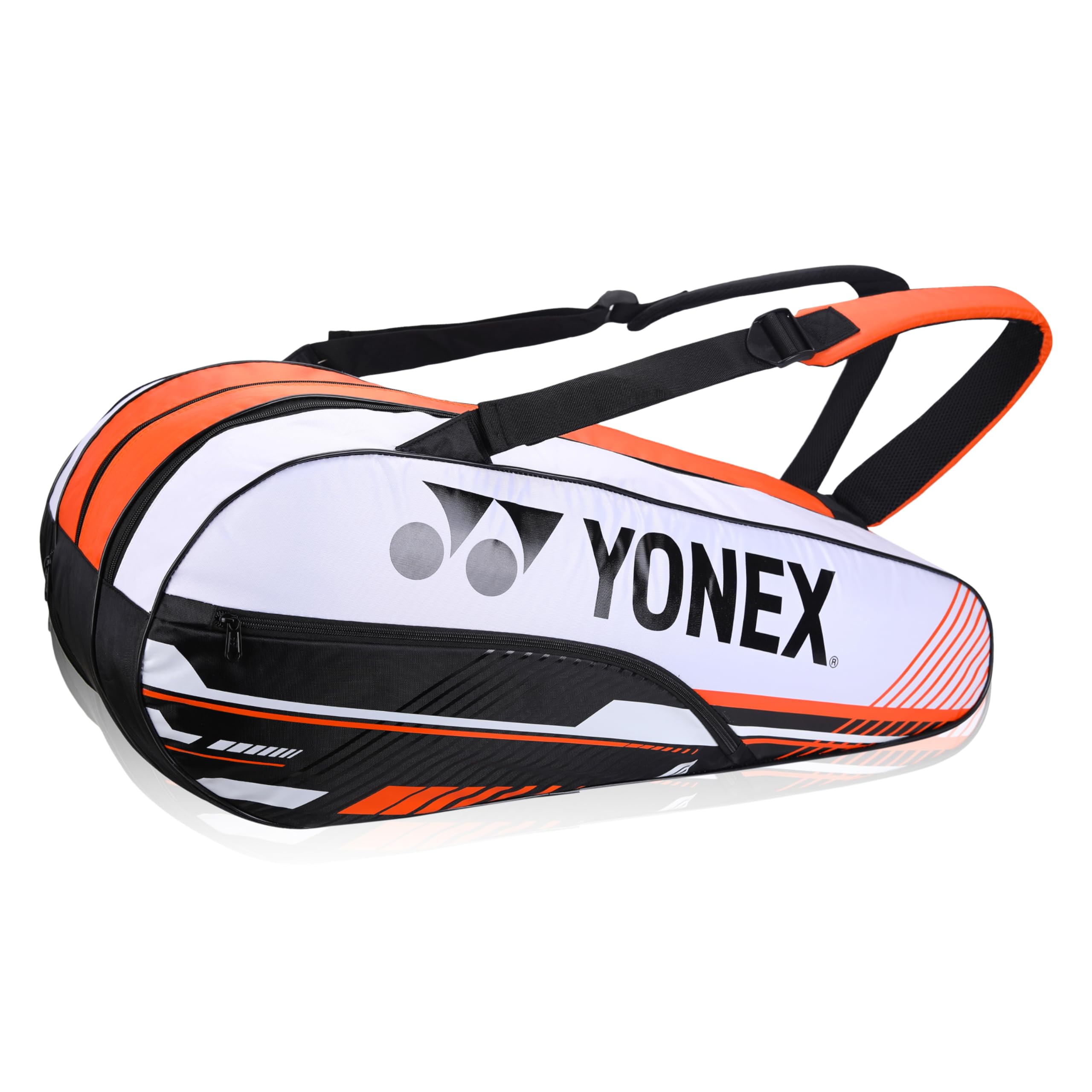 YONEX Badminton Racquet Bag ACE2 1129 BT9 |Thermal Lining Compartment |Eronomic STRPS |Available as Backpack|Hand Carry |Accessories Compartment |9 Racquet Comaprtment |Widve Shoe Packet-image-32