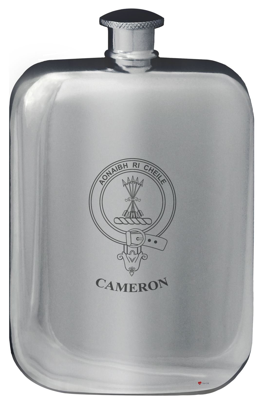 Flacon de poche Cameron pour spiritueux fiole de hanche de voyage