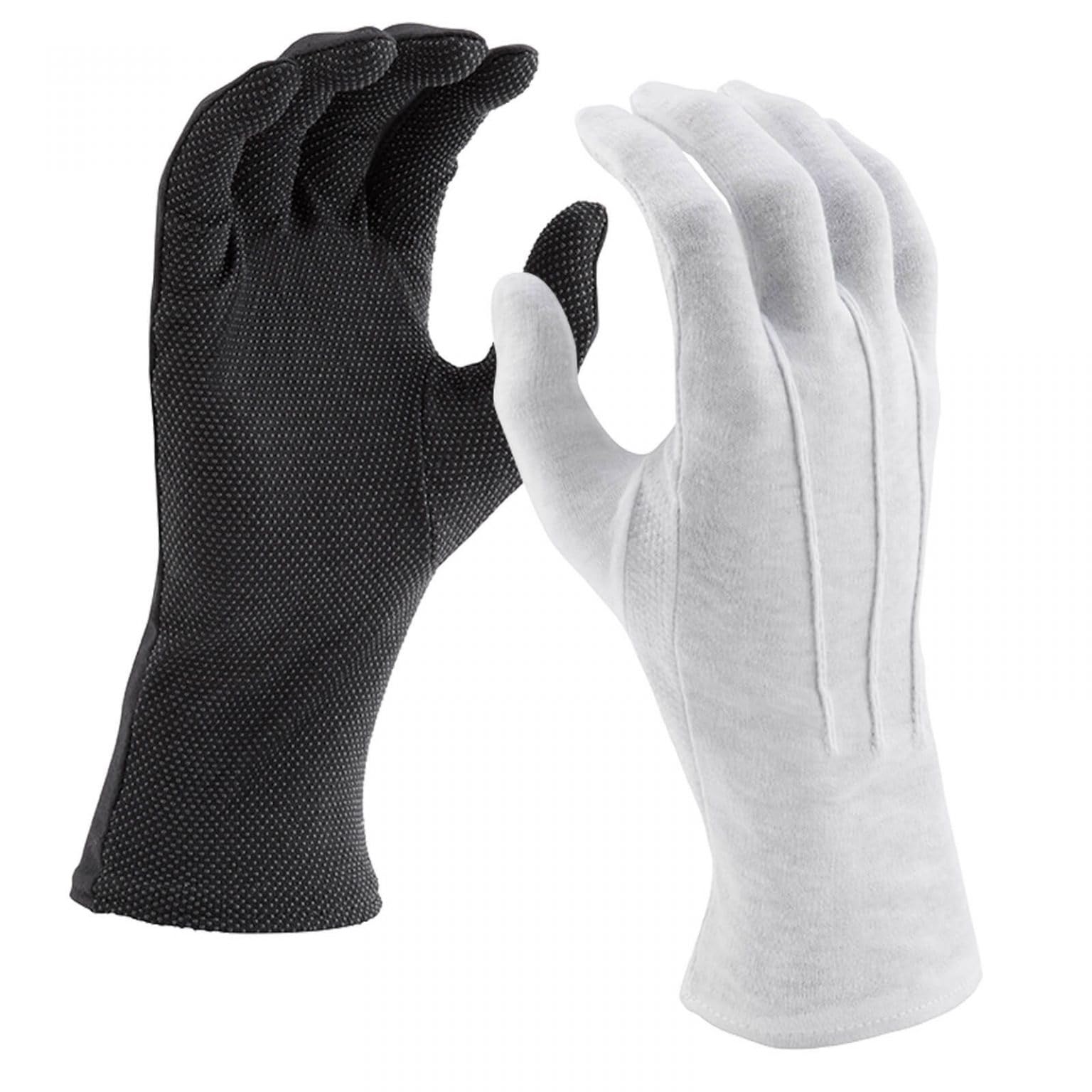 Long Wrist Sure Grip Marching Band, Parade Gloves by Director's Showcase