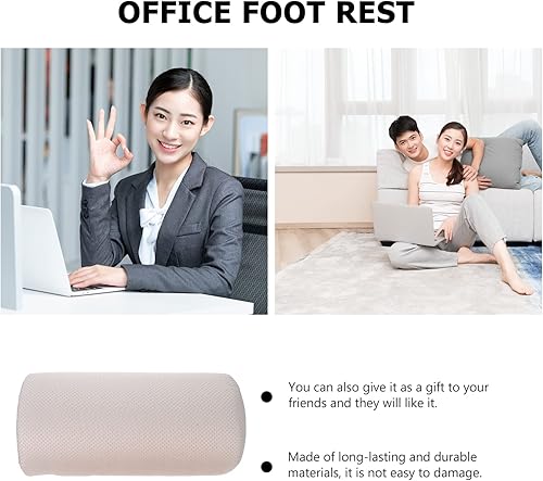 Miniatura 4 de Healifty Reposapiés para debajo del escritorio en el trabajo y los juegos, taburete de espuma viscoelástica debajo del escritorio, diseño