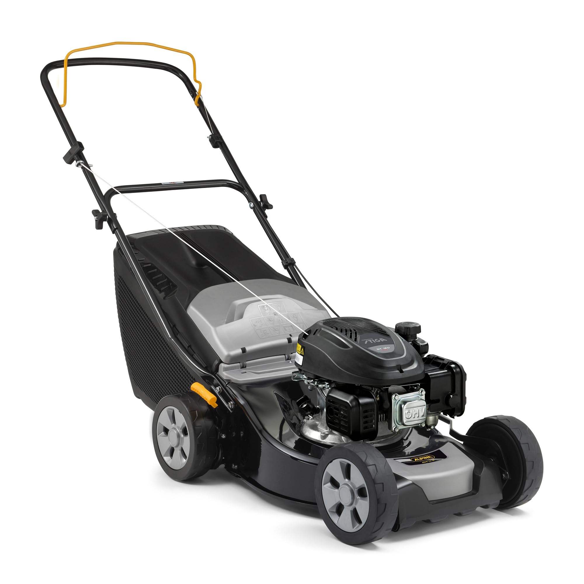 STIGA GARDEN AL4 41 A Benzinrasenmäher – Rasenmäher, schwarz
