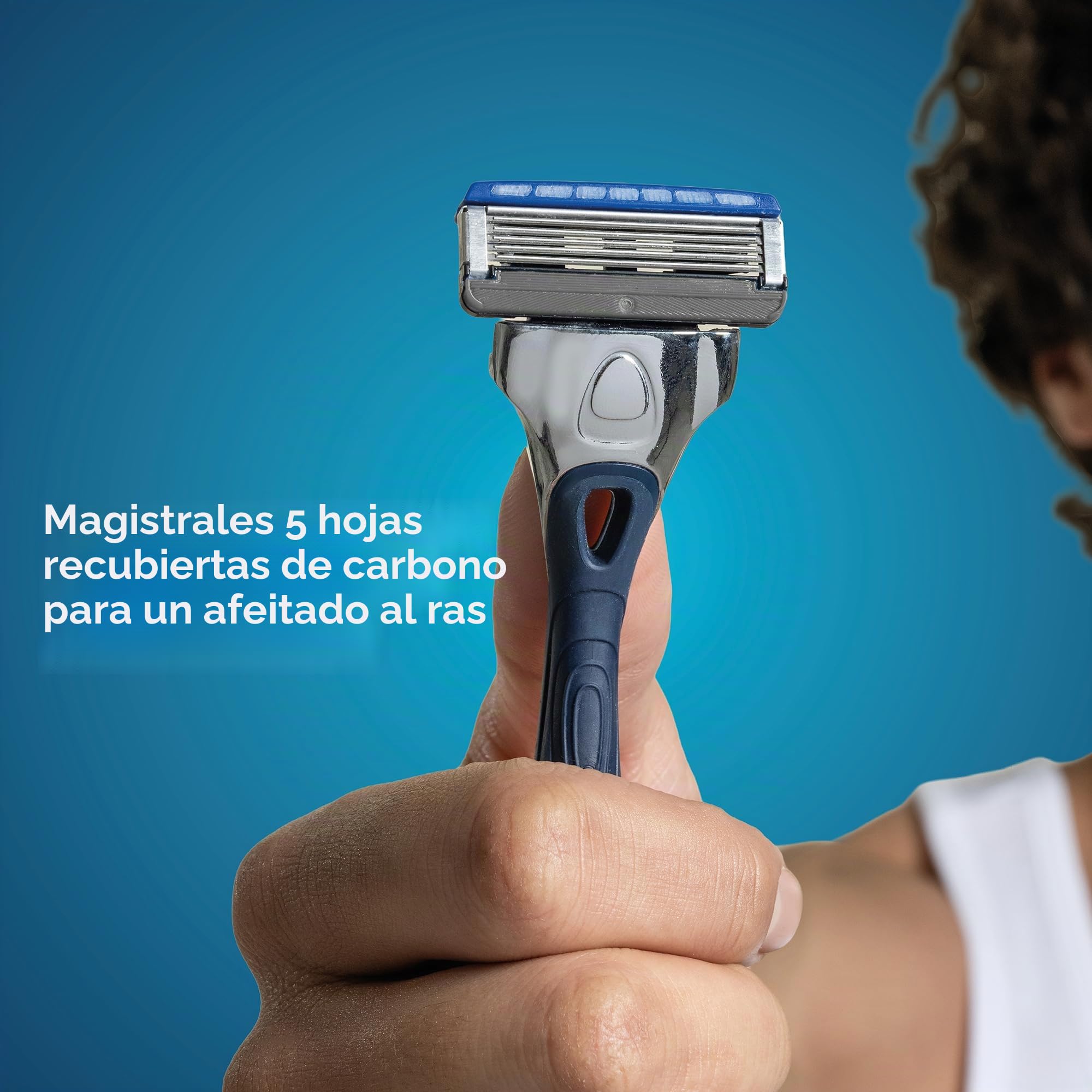 Wilkinson Sword Hydro 5 - Juego de cuchillas de recambio XXL de 12 recambios, acción hidratante y con revestimiento de carbono