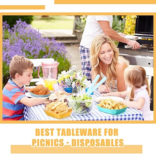 Miniatura 6 de Lallisa 120 unidades de papel para botes de comida desechables coloridos bandejas de comida para perros calientes, bandejas de cartón resistente a