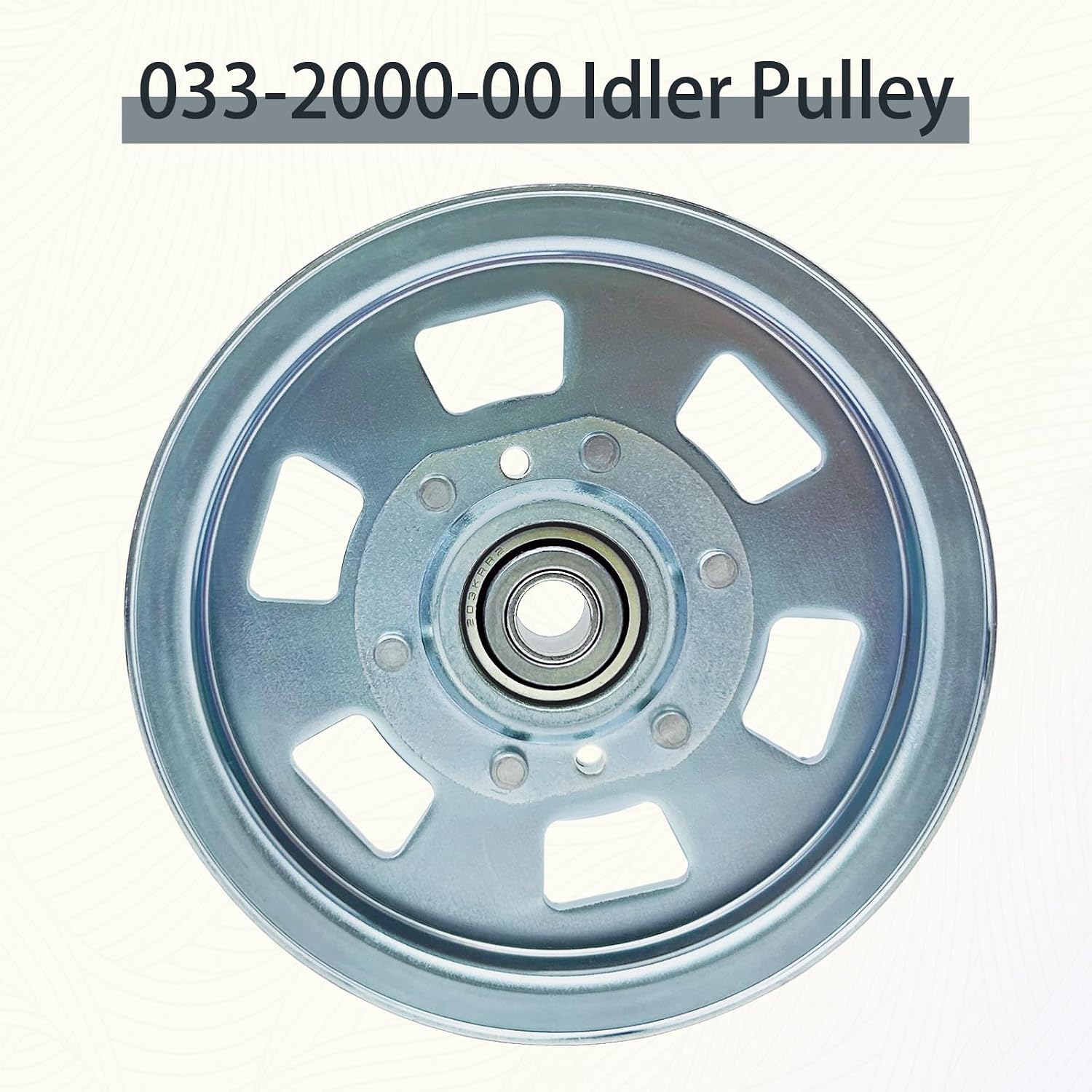 Idler Pulley Replaces Bad Boy 033-2000-00 033-7201-00 033-7201-25 033-8000-00 Compatible with 48" 54" MZ Series 48" 50" 60" ZT Series 54" Outlaw Series
