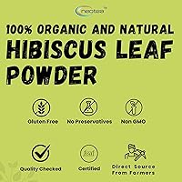 Vista 4 de neotea hibisco hoja en polvo, 300g