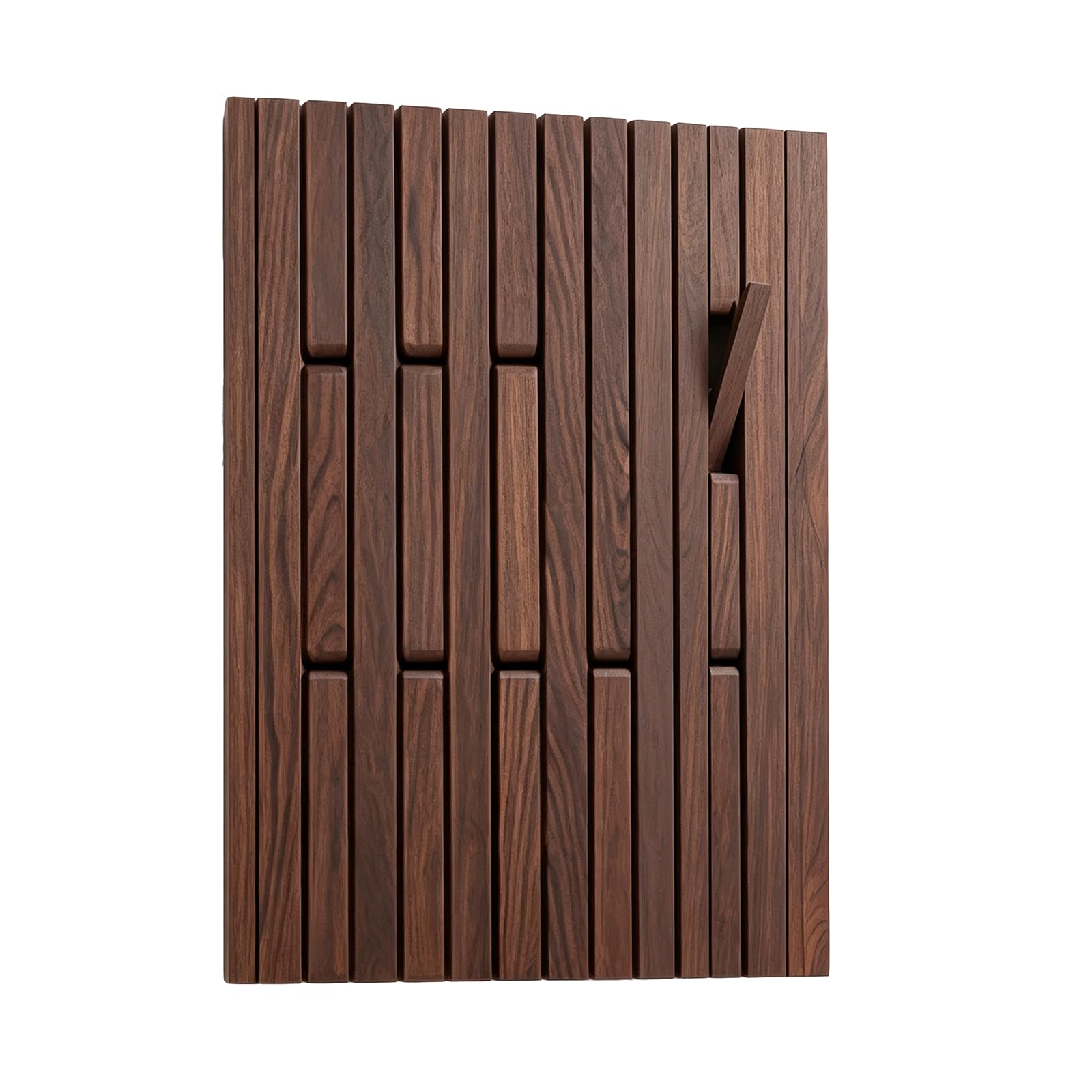 Organizador de entrada para ropa y llaves estilo llaves de piano