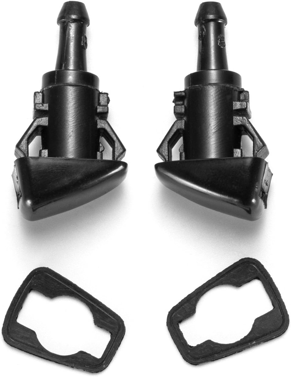 2 Pack Windshield Wiper Washer Nozzle Spray Jet Kit Fit For 2001-2010 Chrysler Pt Cruiser, 2005-2010 Chrysler 300,2006-2010 Dodge Charger, 2007-2013 Dodge Journey, 2007-2012 Dodge Caliber