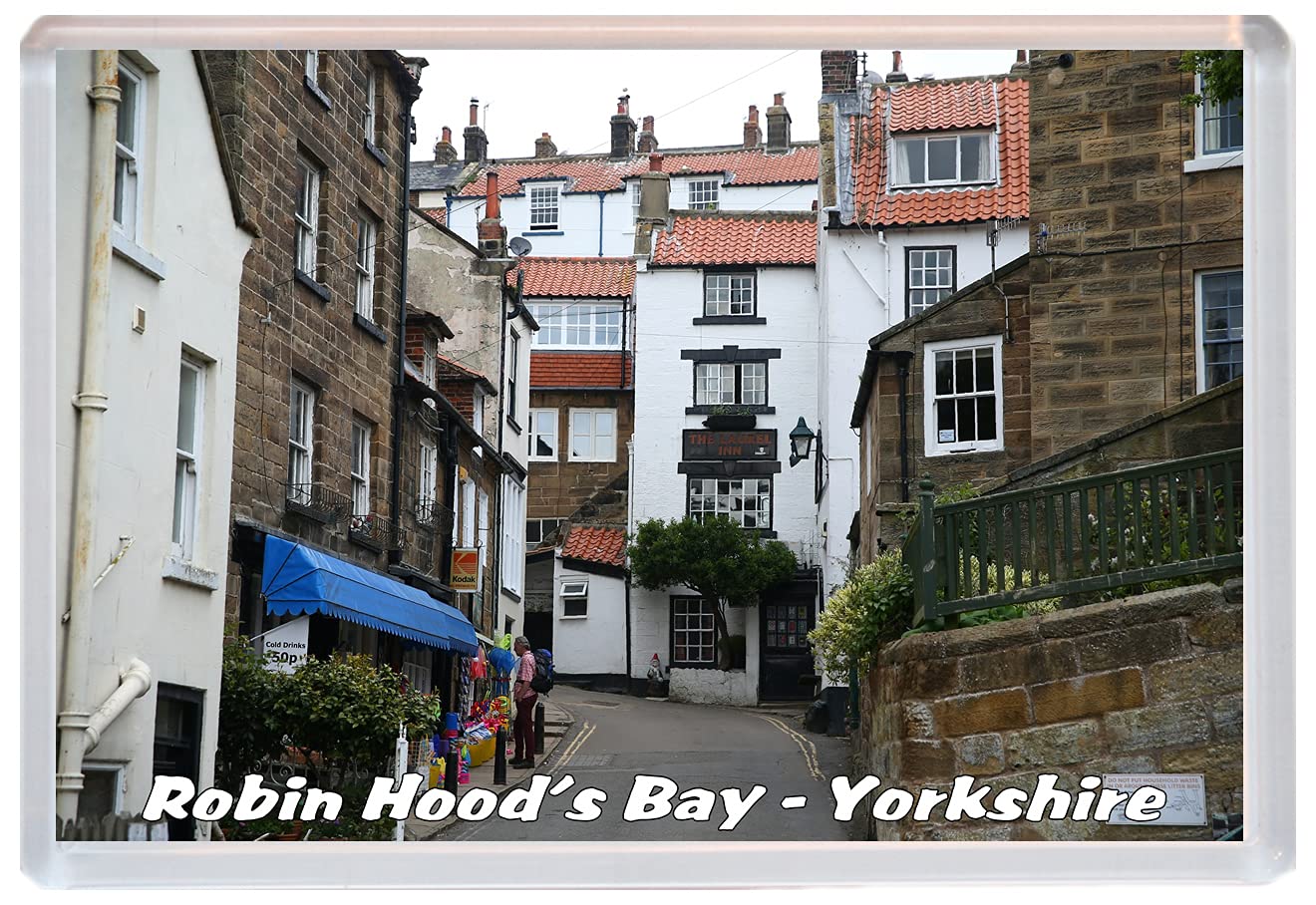 Baked Bean Store Robin Hood's Bay - Yorkshire - 96 x 67mm Jumbo Fridge Magnet/Magnets BBSFHM42