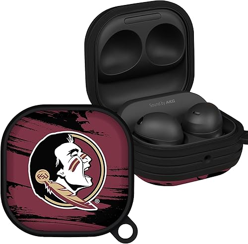 Miniatura 8 de Affinity Bands Florida State Seminoles Champion Series HDX - Funda compatible con Samsung Galaxy Buds Pro Champion Series,Camo,Clásico,bermellón