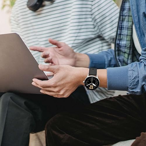 Miniatura 2 de BISONSTRAP Correas de reloj de silicona correas de reloj delgadas con liberación rápida 0709in 0787in 0866in para elegir Moderno