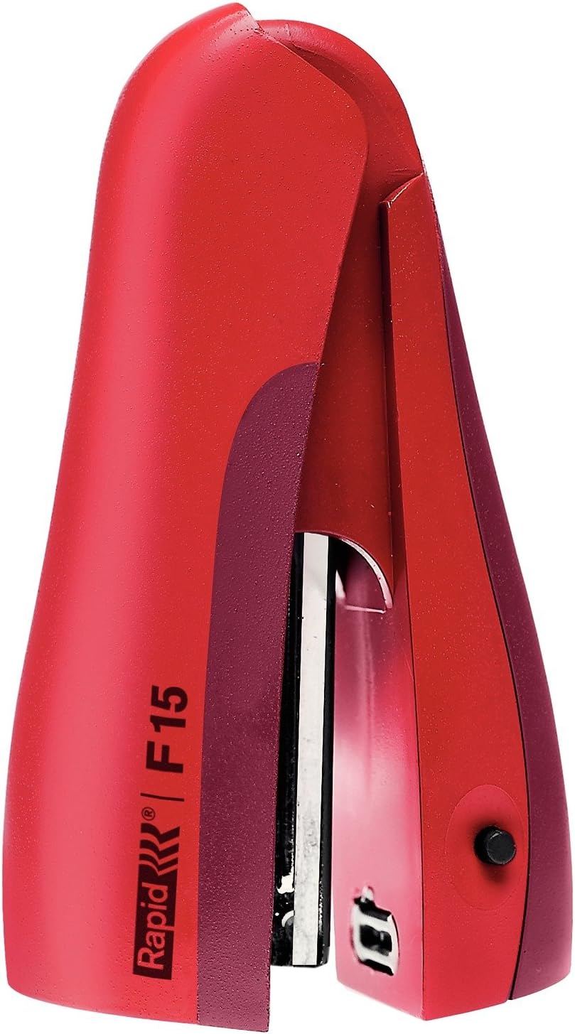 Rapid F15 Fashion Standup Stapler - Red
