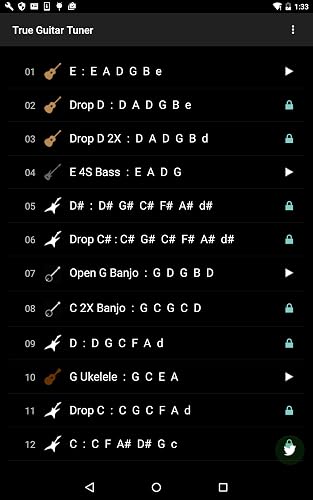 True Guitar Tuner – vue 6