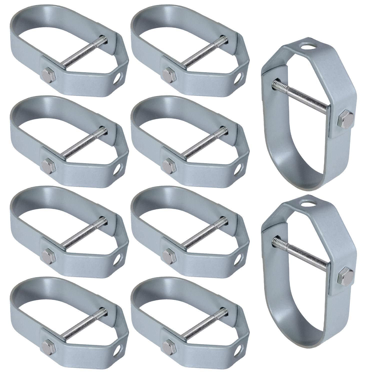 Colgador para horquilla Highcraft HCL-EP12-10 soporte de acero y revestimiento epoxico para tuberias