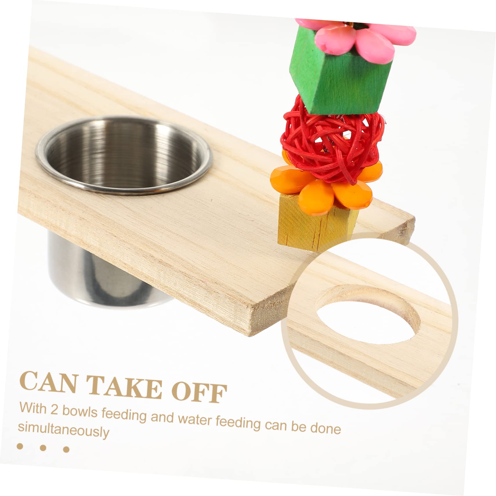 minkissy 5 piezas de juguete de búsqueda de loro, perca de pollito, columpio de loro con taza de comida, juguete de mordida de loro, juguetes de pájaros para cacatúas, perchas, juguete de loro,