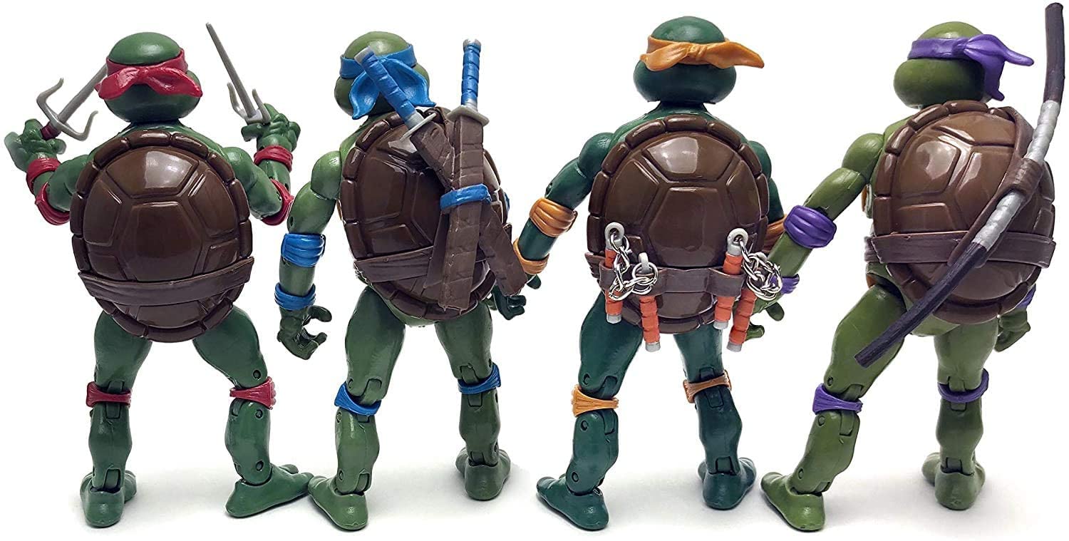 Figuarts Teenage Mutant Ninja Turtles TMNT Action Figures 1988