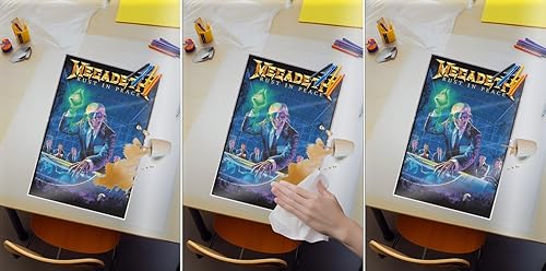 Miniatura 4 de Megadeth - Music Poster (Album Cover Rust In Peace) (Size 24" x 36") (Laminated Poster & Strips)