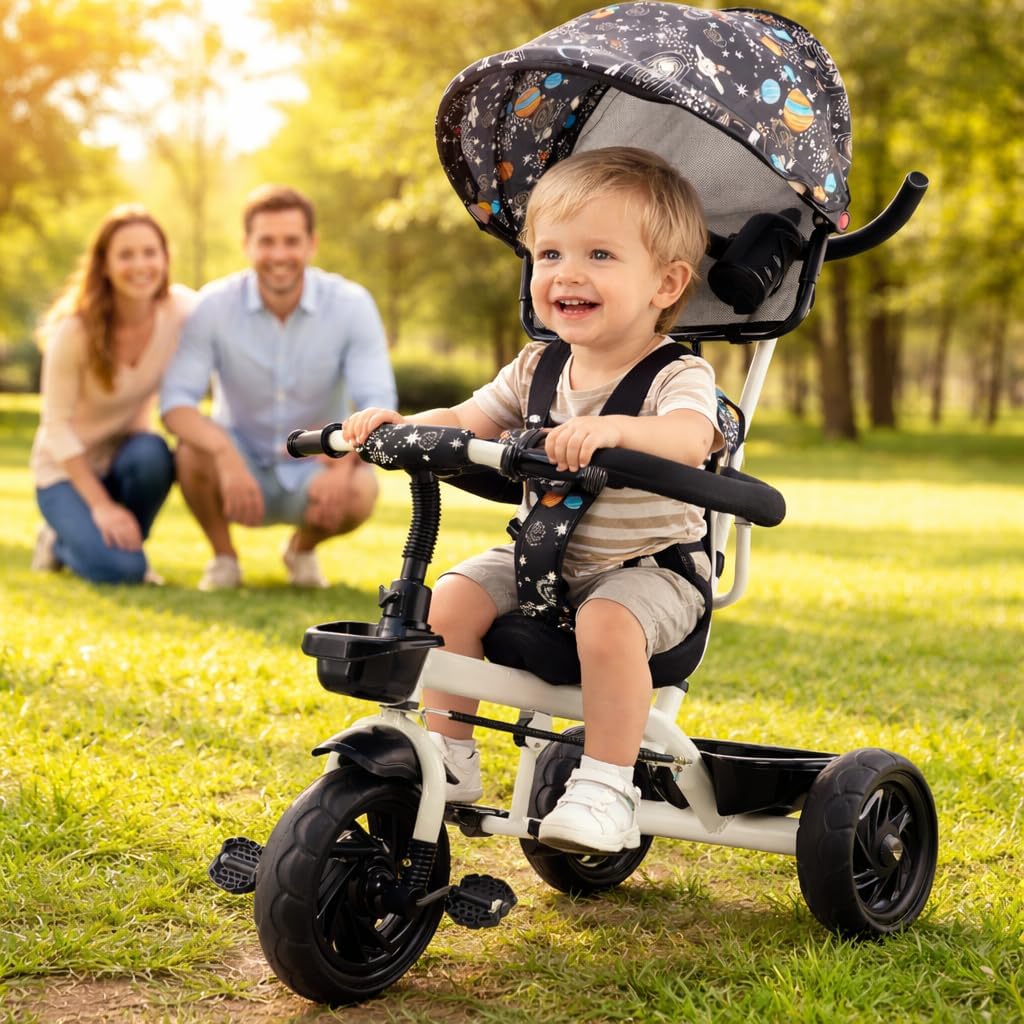 Toys Safety Guardrail Comfort Seat for Kids | Boys & Girls Age 2–5 Years | Safe & Comfortable Chair for Toddlers|White