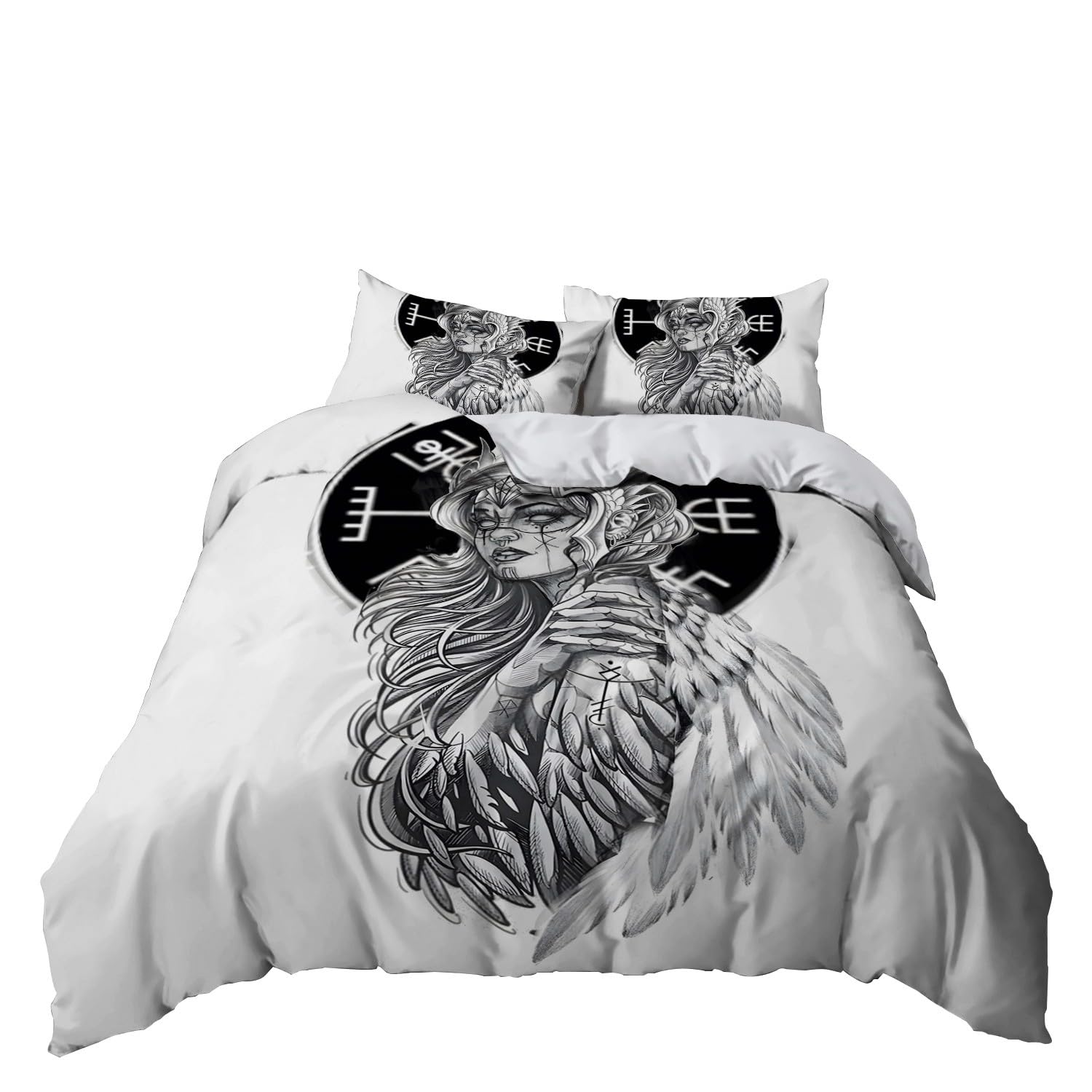 Housse De Couette 240 X 260 Feuille De Palmier Vert Parure De Lit 2