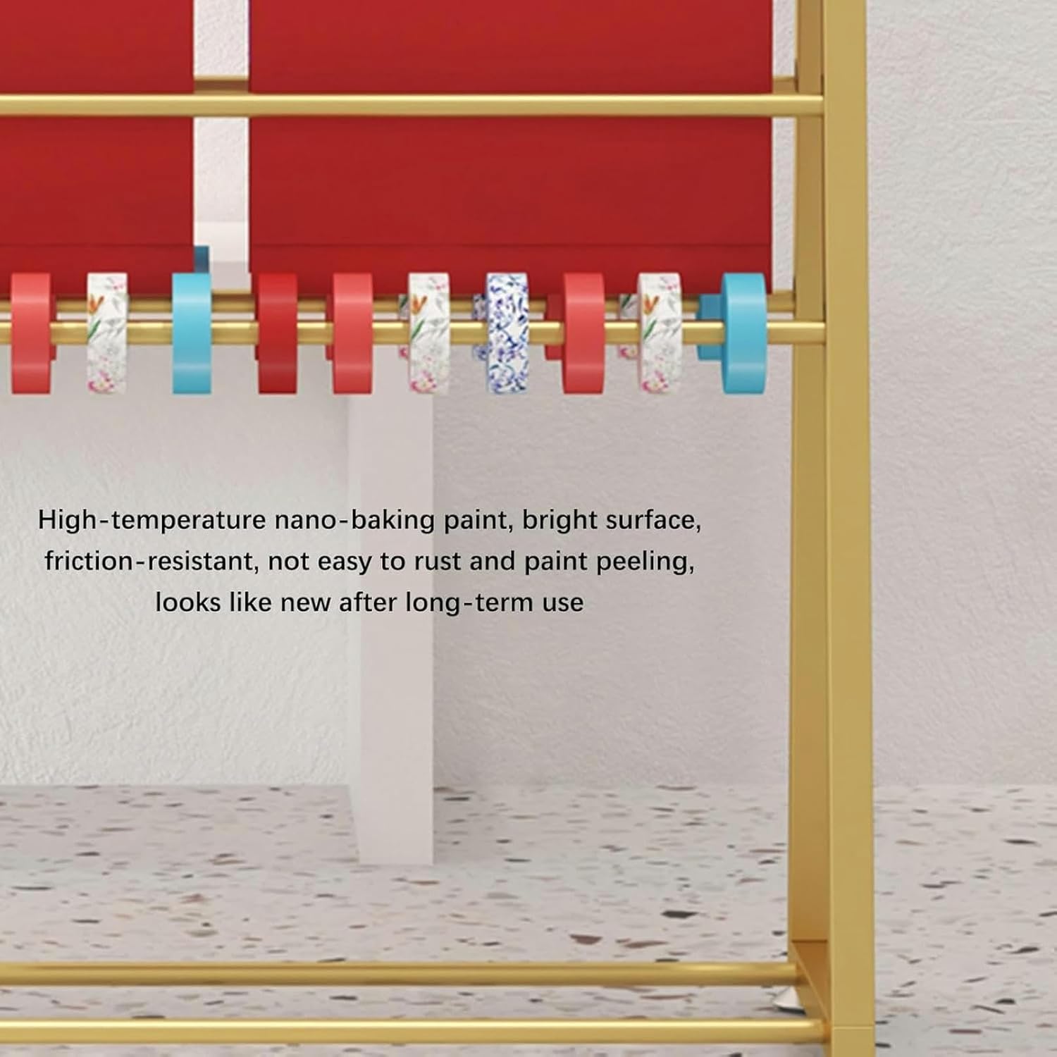 Lingerie Garment Rack Scarf Organizers, Tie Racks, Clothing Store/Gift Shop Retail Display Racks, Craft Ribbon Flower Wrapping Paper Pants Shawl Blanket Storage Shelf