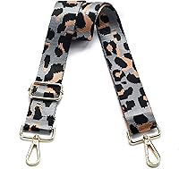 Vista 47 de Correa para bolso con herrajes dorados de repuesto, correa para bolso cruzado, correa ancha ajustable para colgar al hombro