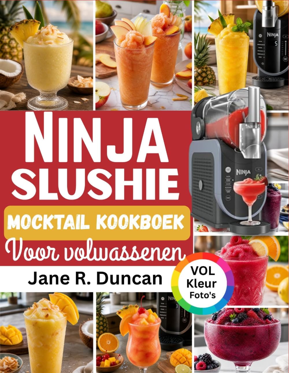 Ninja Slushie Mocktail Kookboek voor Volwassenen