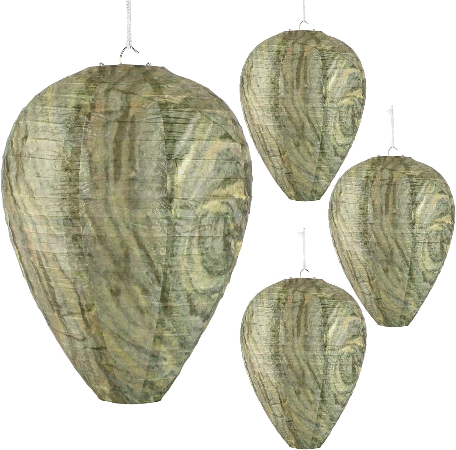 DECYOOL 4 Pack Wasp Nest Decoy