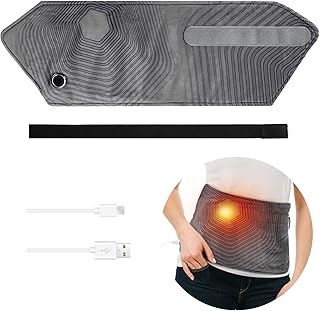 LINGSFIRE Heating Pad for Back Pain Relief, Electric Heating Pad for Lower Back Pain Relief with 3 Mode Heating Auto Shut off Portable Heating Pad for Neck Shoulder Cramp Menstrual Stomach Pain Relief