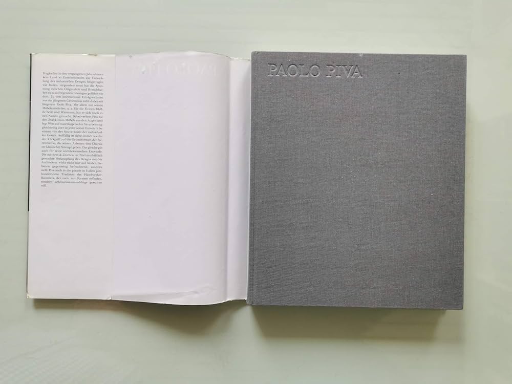 Amazon.com: Paolo Piva: Design & Architektur: 9783701707003: Piva