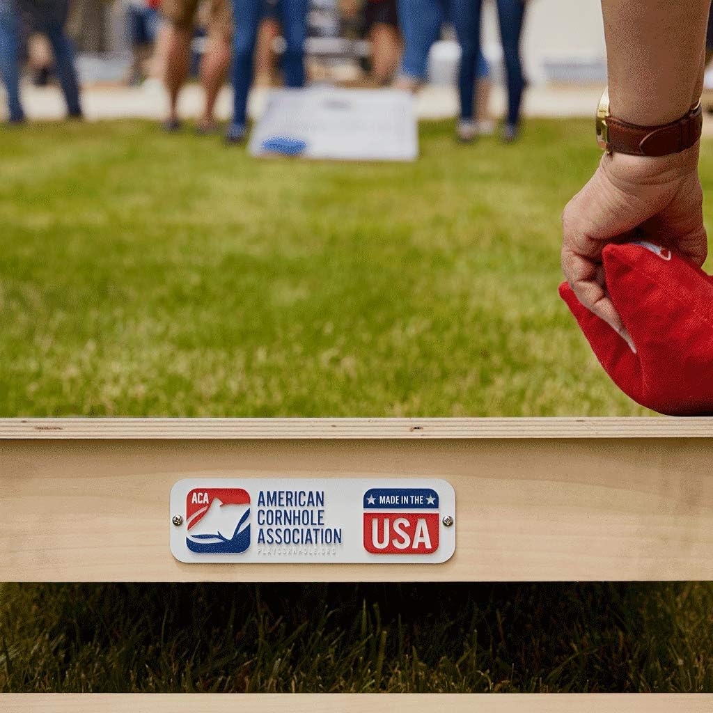 ACA American Cornhole Association Professional Cornhole Boards Regulation Star 2 ft x 4 ft Patriotic Theme
