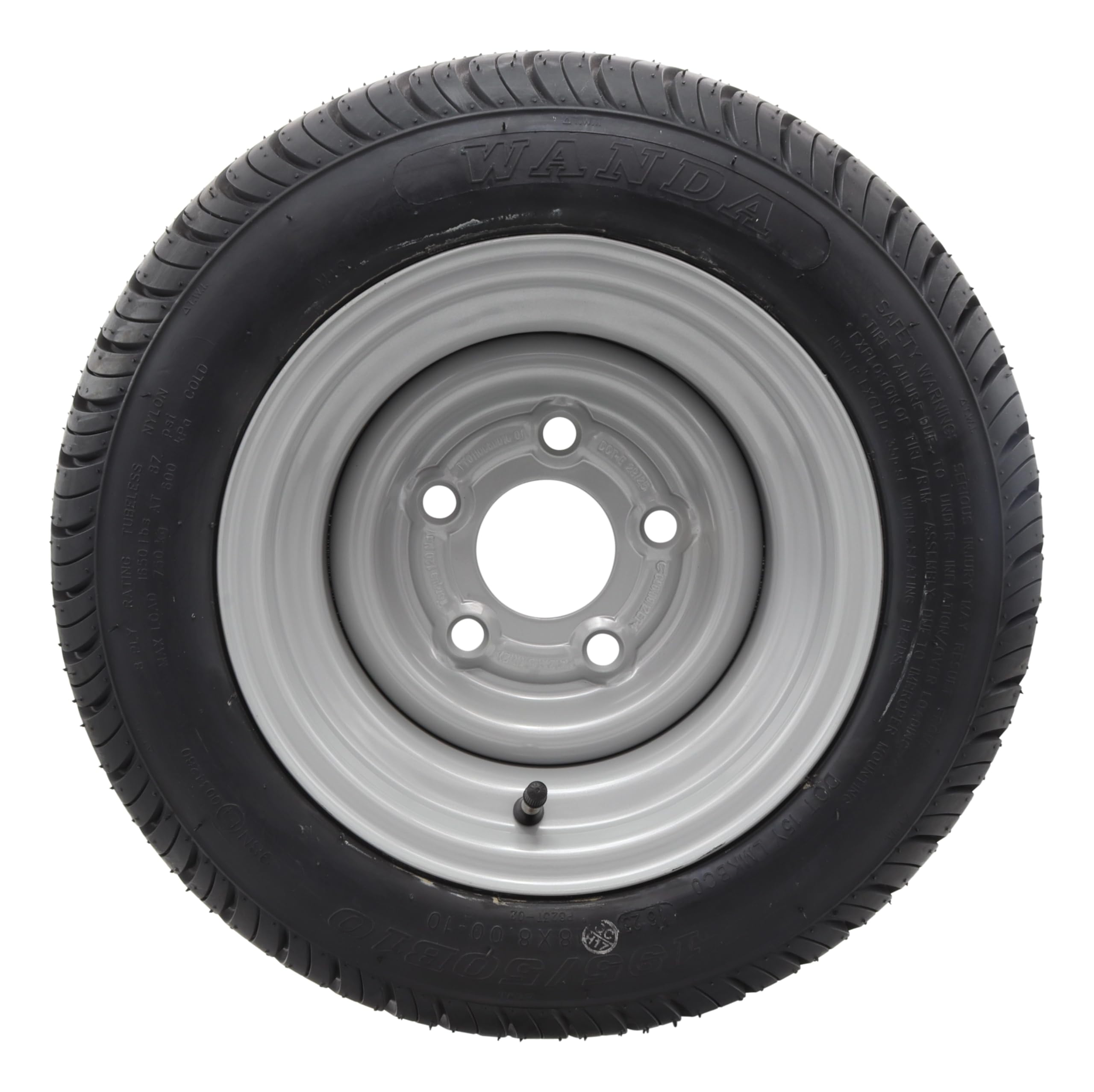 Komplettrad 195/50 B 10 98N Felge Stahl 18x8.0-10