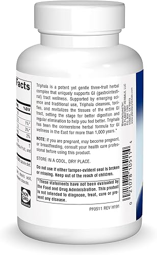 Miniatura 2 de Planetary Herbals Triphala Gold 1000mg Extra Strength Ayurvedic - 120 Tabletas