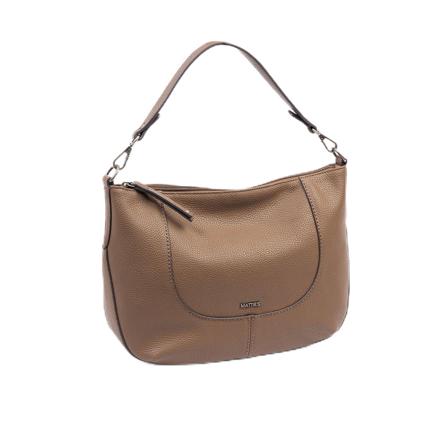 MATTIES Women's Cozy Bags, Taupe, 11,5cm x 31cm x 22cm