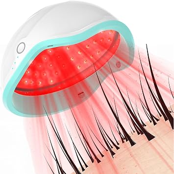 Wireless Laser Therapy Cap for Hair Growth for Men and Women, Laser Hair Growth Helmet & Hat with NO Cable, Hair Loss Treatment of Thinning Hair, Receding Hairline & Postpartum Hair Loss