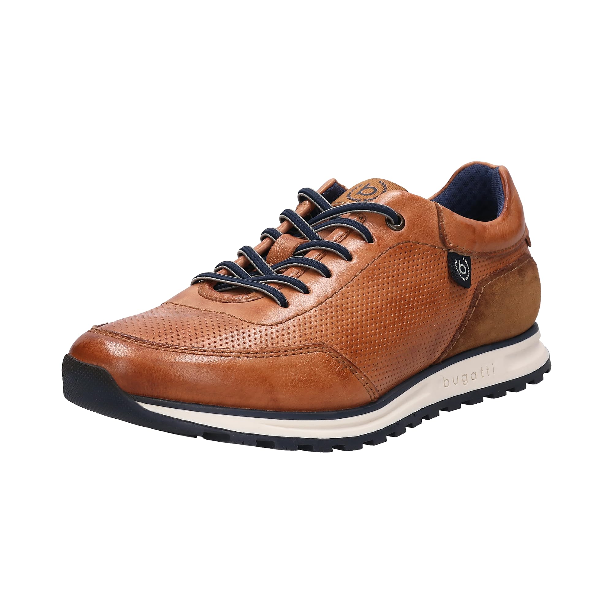 bugatti Herren Low-Top Sneaker, Männer Halbschuhe, Wechselfußbett