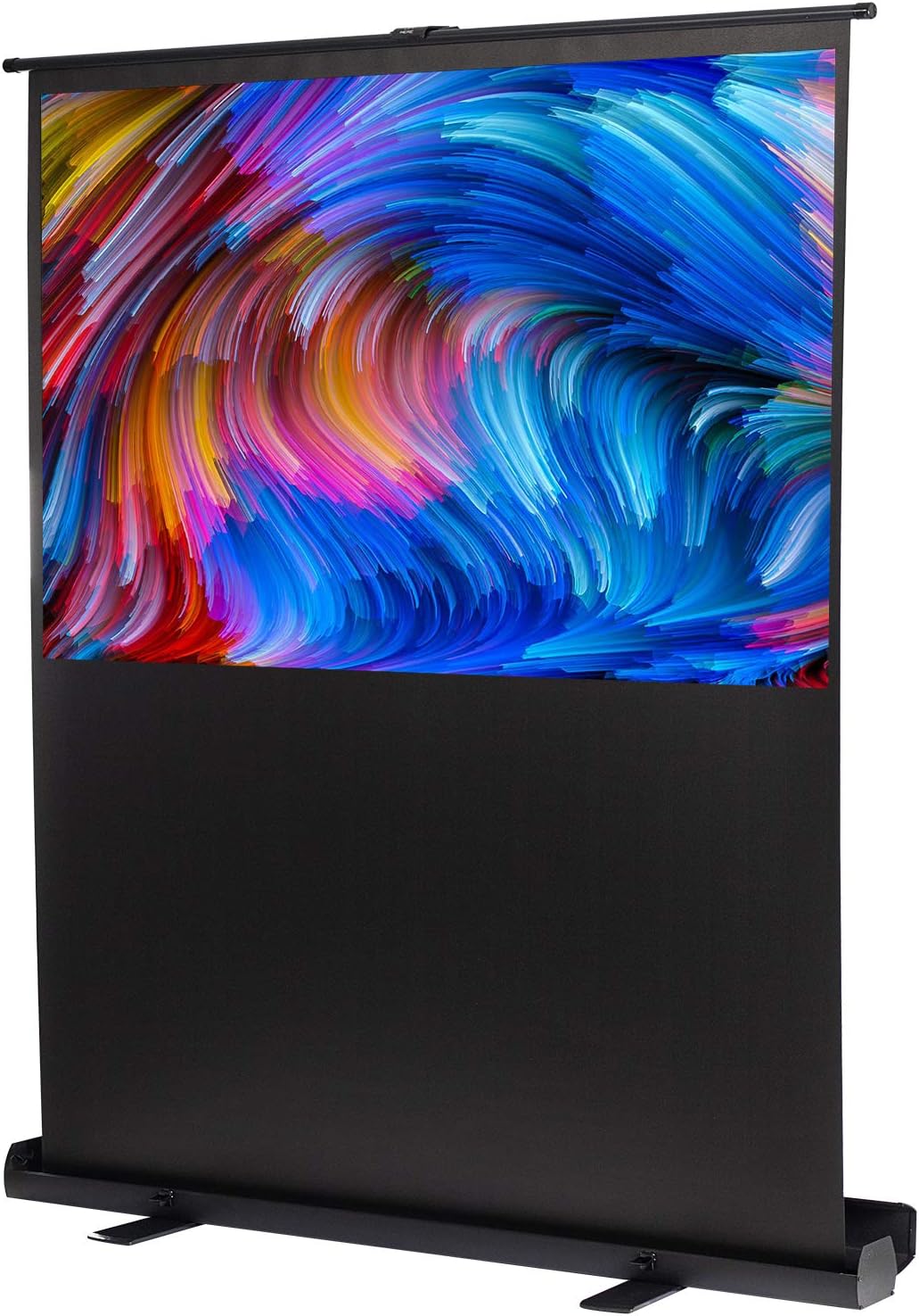 sala proiezioni con pavimento per il campeggio