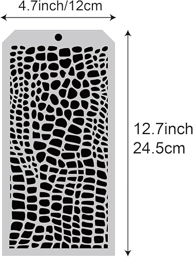 Miniatura 2 de 6 plantillas decorativas de leopardo, plantilla de dibujo artístico, plantillas de cara para álbumes de recortes, pasteles, galletas, azulejos,