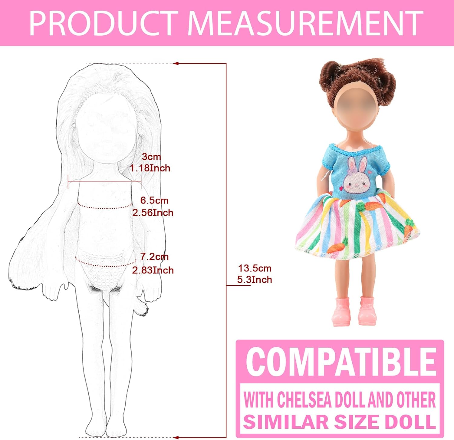 Miunana 25 Accessorios para Muñecas De 15 cm: 6 Vestidos 4 Ropas 2 Trajes De Baño 4 PCS Zapatos 2 Alas 5 Percha 2 PCS Gafas Miunana 25 Accessorios para Muñecas De 15 cm: 6 Vestidos 4 Ropas 2 Trajes De Baño 4 PCS Zapatos 2 Alas 5 Percha 2 PCS Gafas