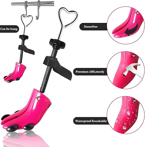 Miniatura 2 de Pestor Par unisex de 4 vías profesional para zapatos de árbol de zapatos ajustable para hombres y mujeres