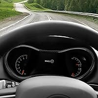 Vista 6 de RT-TCZ Cubierta de fibra de carbono para tablero de instrumentos, marco de instrumentos, decoración de consola central, accesorios interiores