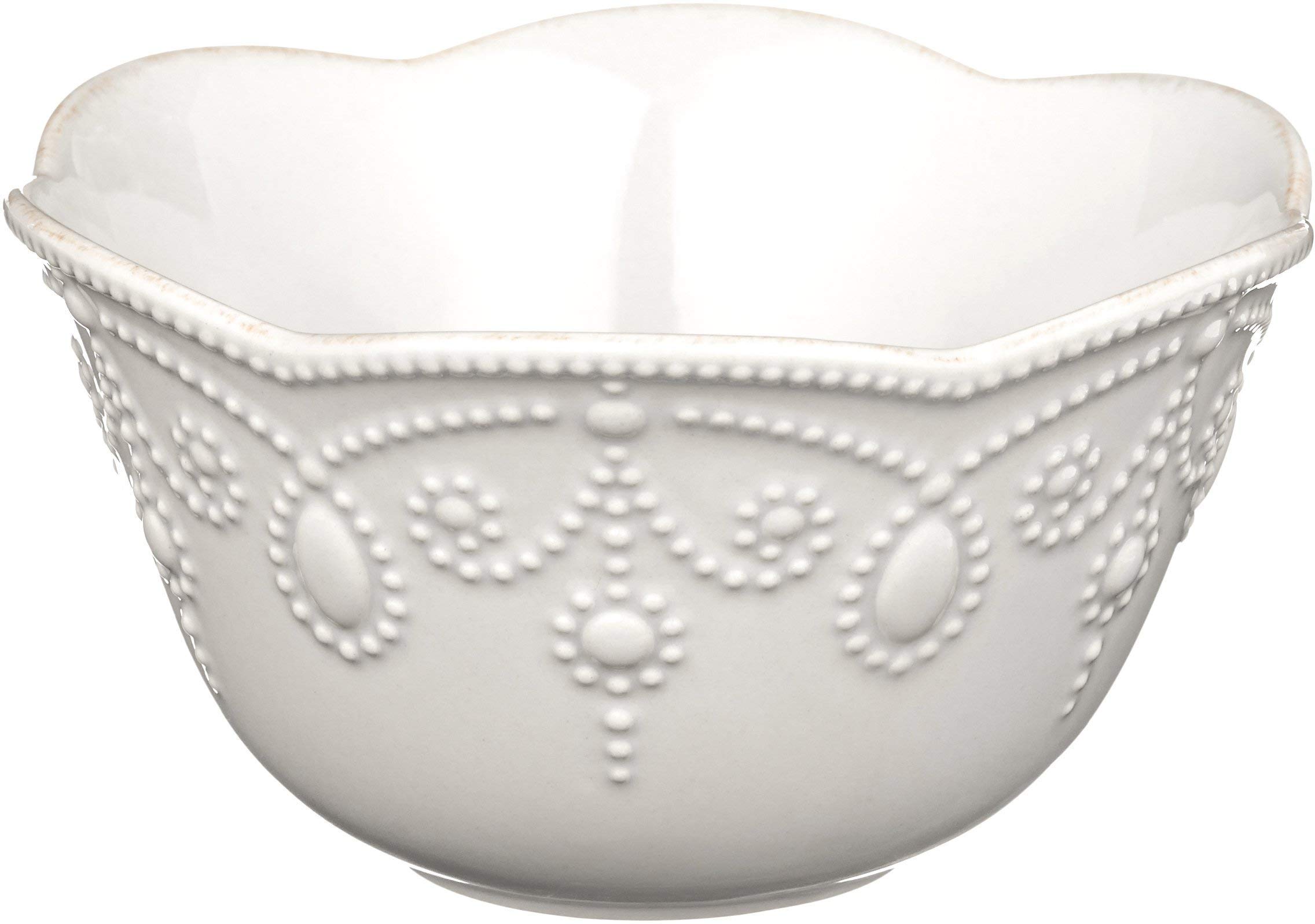 Lenox French Perle Dinner Plate, White
