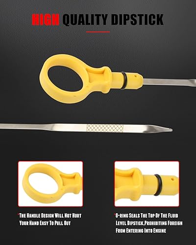 Miniatura 465 de CCIYU L3G6-10-450F - Varilla de aceite de motor de repuesto para Mazda 3 2012-2015 para Mazda 5 2011-2013 para Mazda 6 2010-2012 para Mazda CX-7 Dip