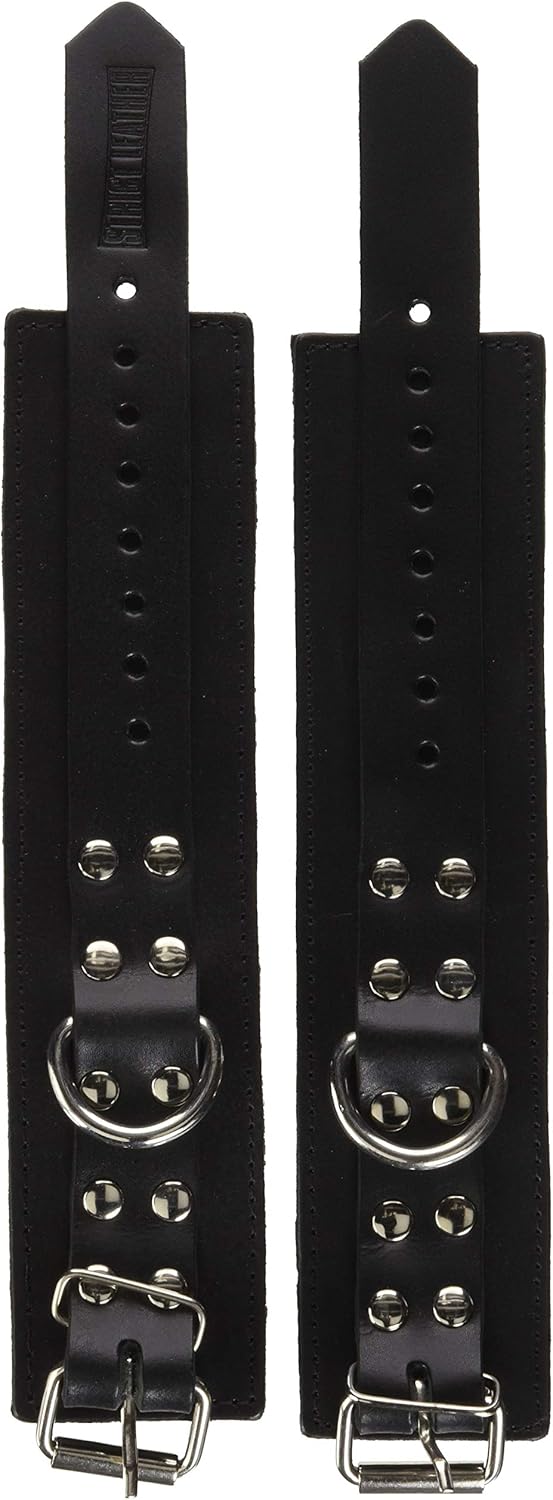 Strict Leather Deluxe Locking Cuffs, Ankle