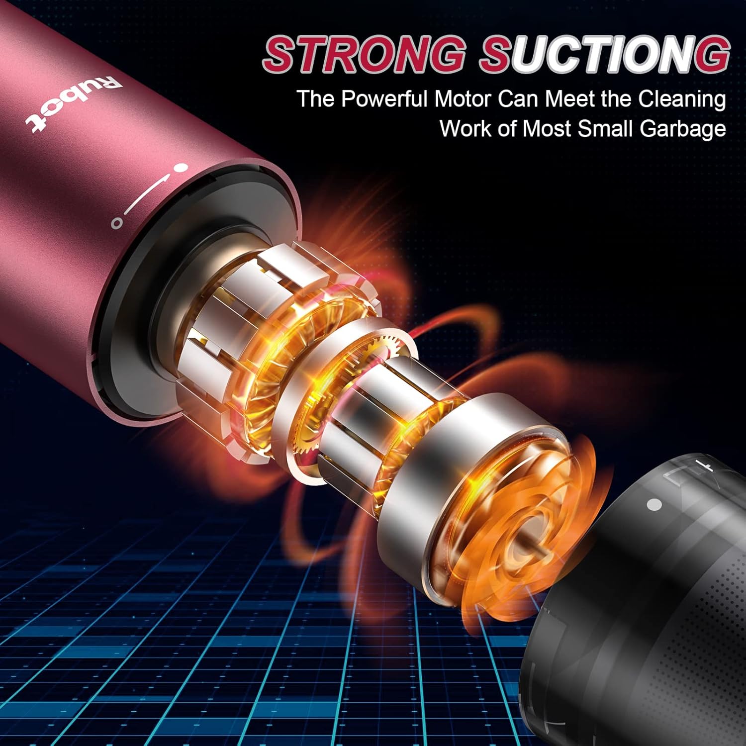 RUBOT Mini Car Vacuum Cleaner P12