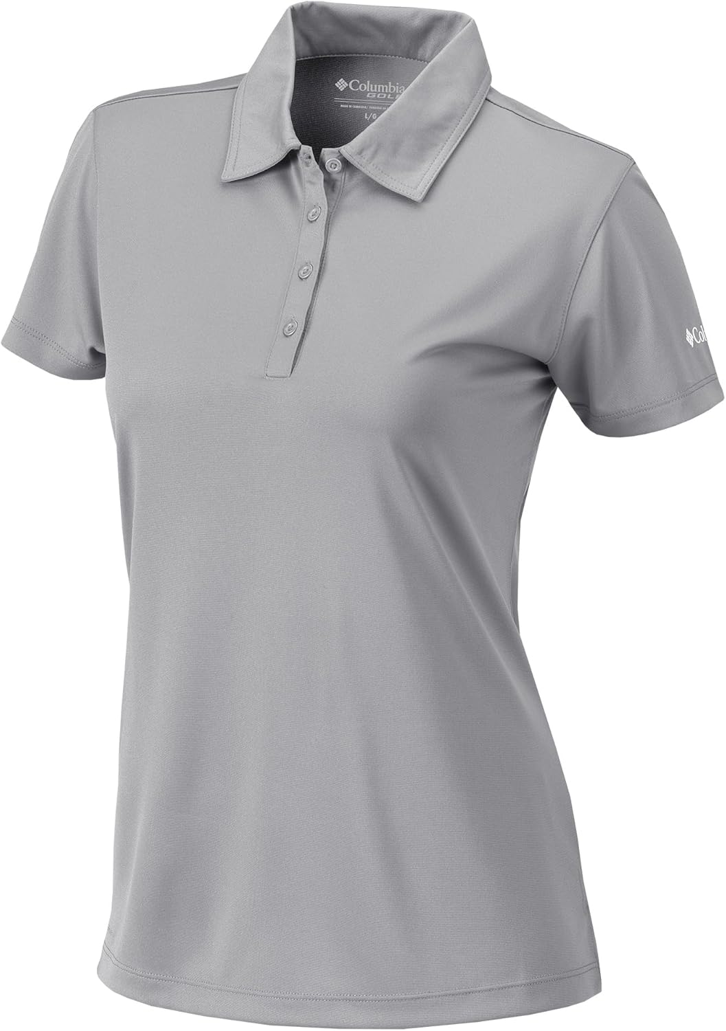 Columbia Women's Golf Birdie Polo Omni Wick Performance Breathable Short Sleeve