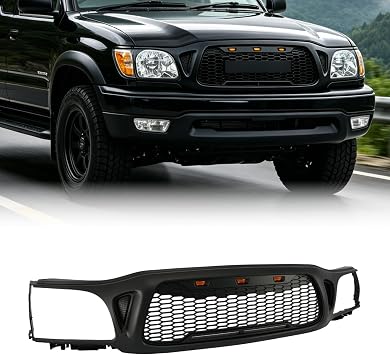 Front Grill Compatible With Toyota Tacoma 2001-2004 Honeycomb Style