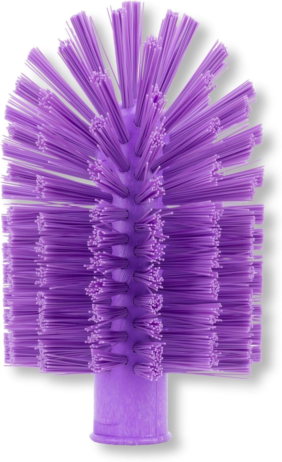 SPARTA Multi-Purpose Valve Brush Pipe Brush, Round Brush with Polyester Bristles, Color Coded for Commercial Cleaning, Kitchen, Restaurant, Bathroom, Plastic, 7.1 X 4 X 7.1 Inches, Purple, (Pack of 6)